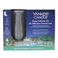 Yankee Candle Sleep Diffuser Kit Peaceful Dreams (Zilver) SYA00121 Yankee Candle Sleep Diffuser Kit Peaceful Dreams (Zilver) SYA00121