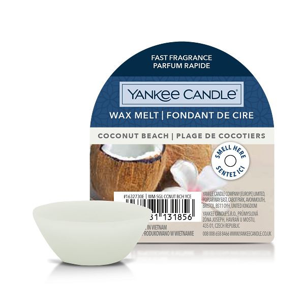 Yankee Candle Wax Melt Coconut Beach (22 g) SYA00184 - 1