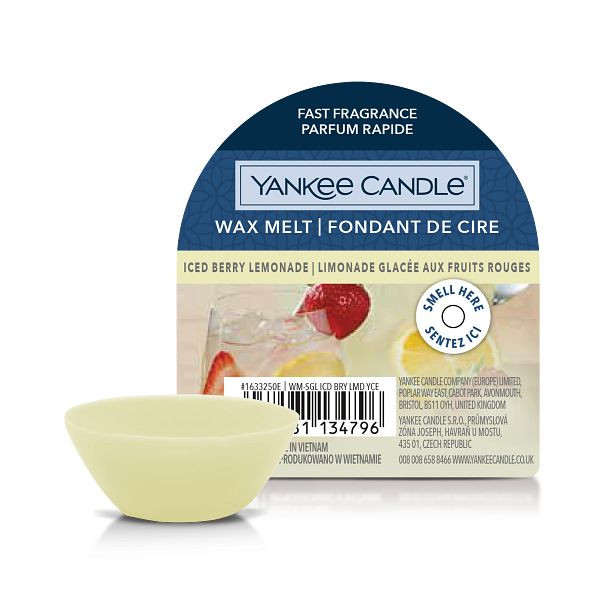 Yankee Candle Wax Melt Iced Berry Lemonade (22 g) SYA00185 - 1