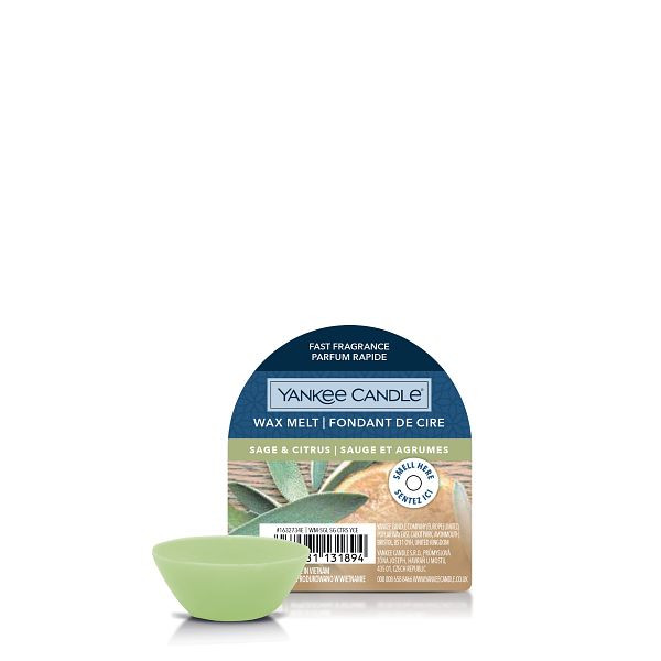 Yankee Candle Wax Melt Sage & Citrus (22 g) SYA00191 - 1