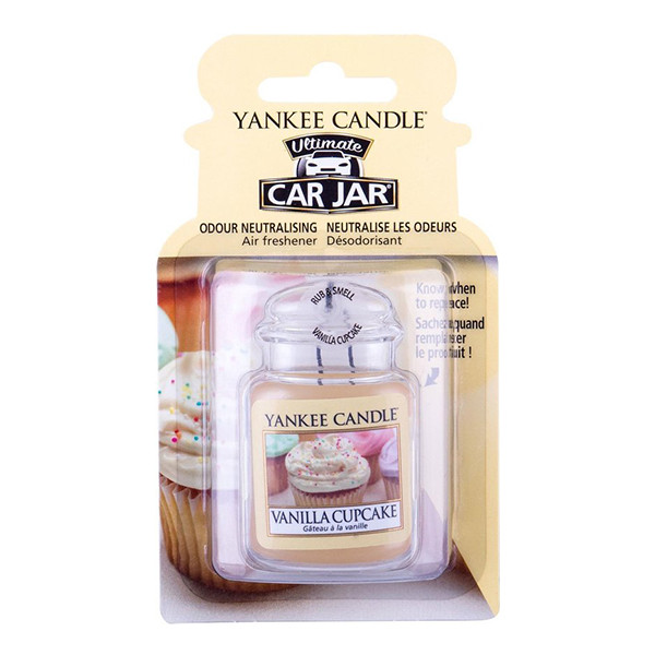 Yankee Auto Luchtverfrisser | Jar Vanilla Cupcake SYA00131 - 1