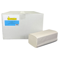 Z-vouw handdoeken 2-laags | 20 pakken | 123schoon huismerk | Geschikt voor Tork H3 dispenser  SDR02011