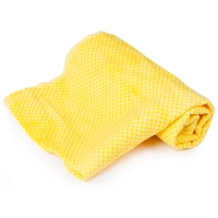 Zeemvel PVA geel gewafeld 43 x 32 cm (123schoon huismerk)  SDR00014
