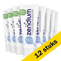 Zendium Aanbieding: Zendium Tandpasta Fresh+White (12x 75 ml)  SZE01005