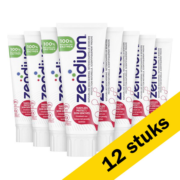 Zendium Aanbieding: Zendium Tandpasta Tandvlees Protect (12x 75 ml)  SZE01013 - 1