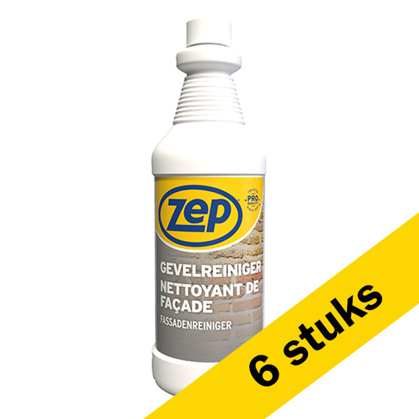 Zep Aanbieding: Zep gevelreiniger (6 flessen van 1 liter)  SZE00028 - 1