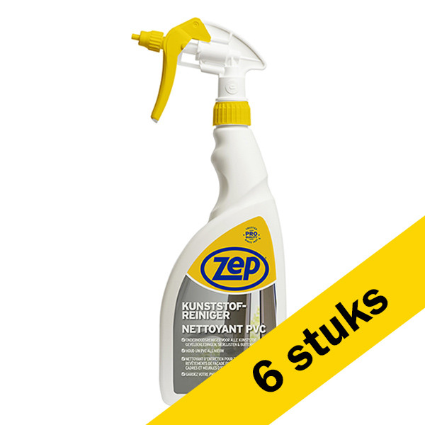 Zep Aanbieding: Zep kunststofreiniger  (6 flessen van 750 ml)  SZE00098 - 1