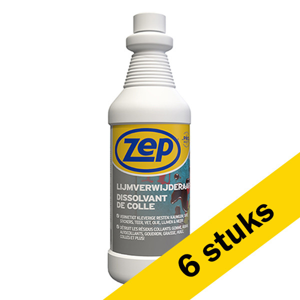 Zep Aanbieding: Zep lijm- en stickerverwijderaar (6 flessen van 1 liter)  SZE00002 - 1
