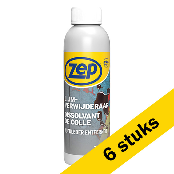 Zep Aanbieding: Zep lijm- en stickerverwijderaar (6 flessen van 250 ml)  SZE00092 - 1