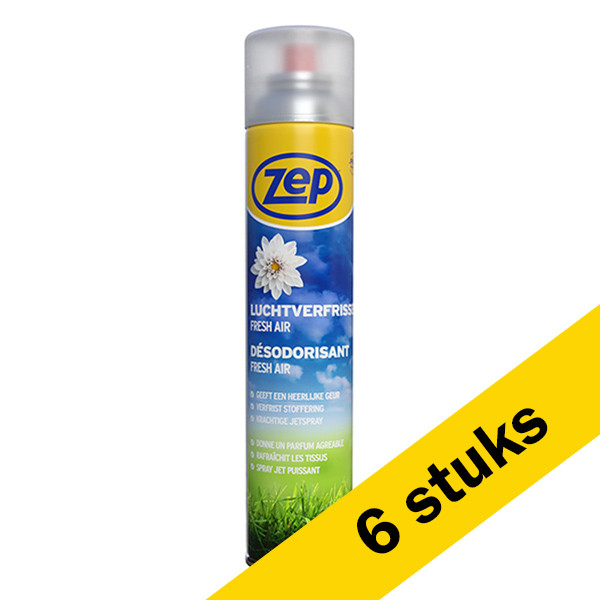 Zep Aanbieding: Zep luchtverfrisser fresh air (6 flessen van 750 ml)  SZE00090 - 1