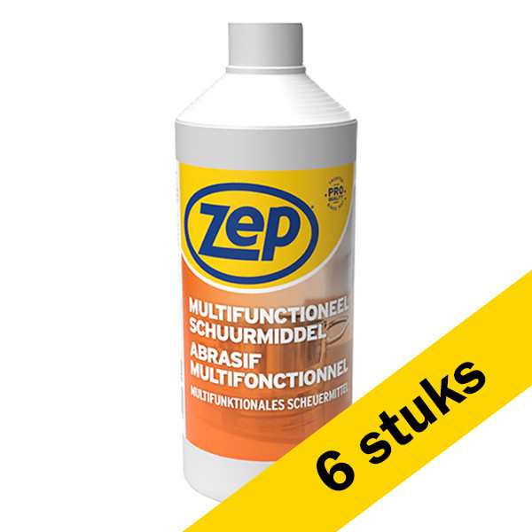 Zep Aanbieding: Zep mulitfuntioneel schuurmiddel  (6 flessen van 500 ml)  SZE00096 - 1