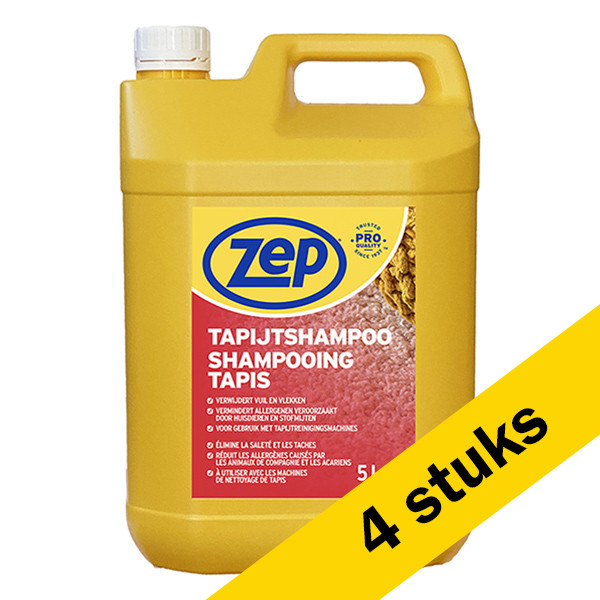 Zep Aanbieding: Zep tapijtshampoo (4 jerrycans van 5 liter)  SZE00064 - 1
