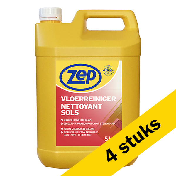 Zep Aanbieding: Zep vloerreiniger (4 jerrycans van 5 liter)  SZE00066 - 1