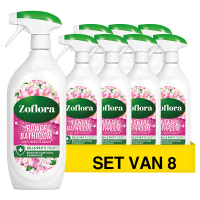 Zoflora Aanbieding: Zoflora Power Bathroom Badkamerreiniger Freesia & Jasmine (8 stuks - 800 ml)  SZO00106