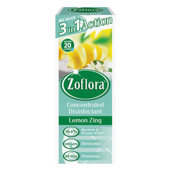 Zoflora allesreiniger concentraat - Lemon Zing (500 ml)  SZO00053 - 1