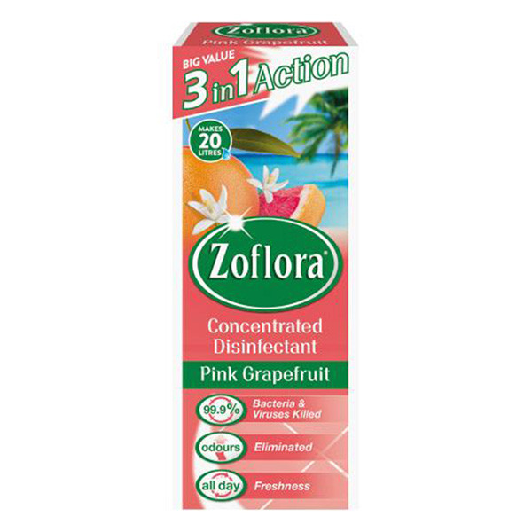 Zoflora allesreiniger concentraat - Pink Grapefruit (500 ml)  SZO00055 - 1