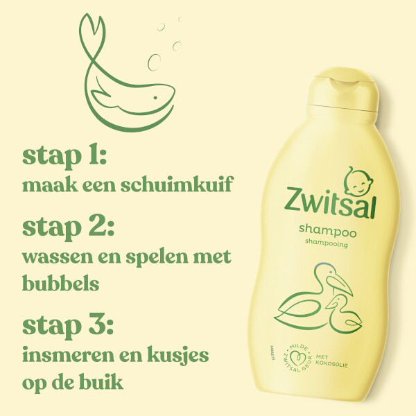 Aanbieding: Zwitsal Baby Shampoo (6 stuks à 200 ml) SZW00093 - 2