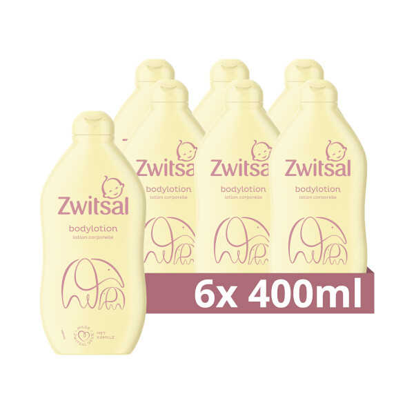 Aanbieding: Zwitsal Bodylotion (6 stuks à 400 ml) SZW00127 - 1