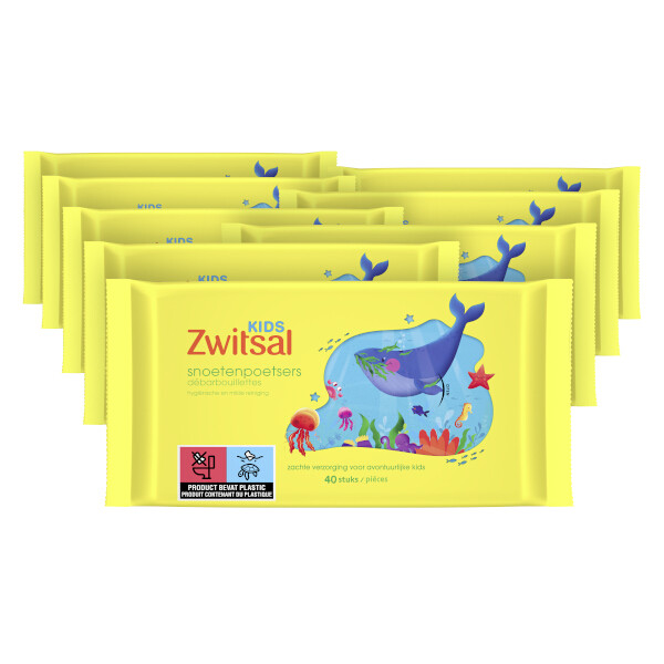 Aanbieding: Zwitsal Frozen Snoetenpoetsers Voordeelverpakking (12 verpakkingen à 480 stuks) SZW00131 - 2