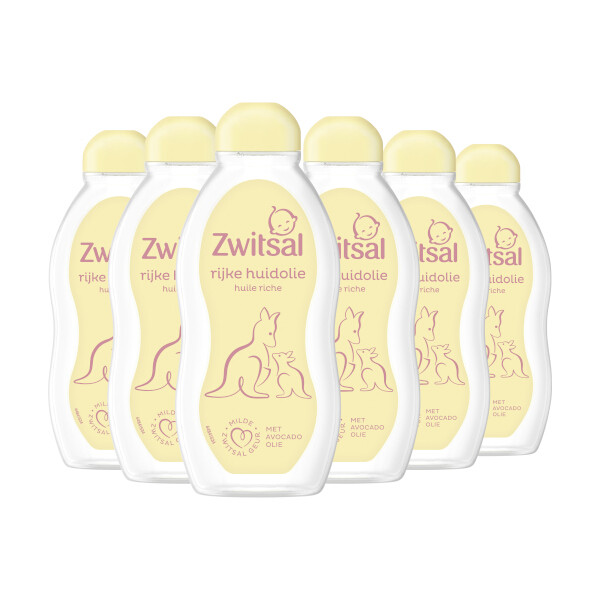 Aanbieding: Zwitsal Rijke Huidolie (6 stuks à 200 ml) SZW00129 - 2