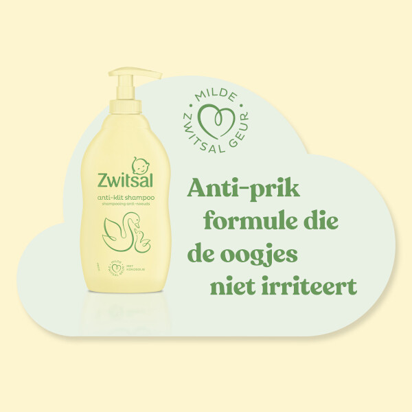 Aanbieding: Zwitsal Shampoo Anti-Klit Met Pomp (6 stuks à 400 ml) SZW00099 - 5