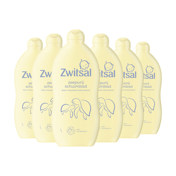 Aanbieding: Zwitsal Zeepvrij Schuimbad (6 stuks à 700 ml) SZW00113 - 2