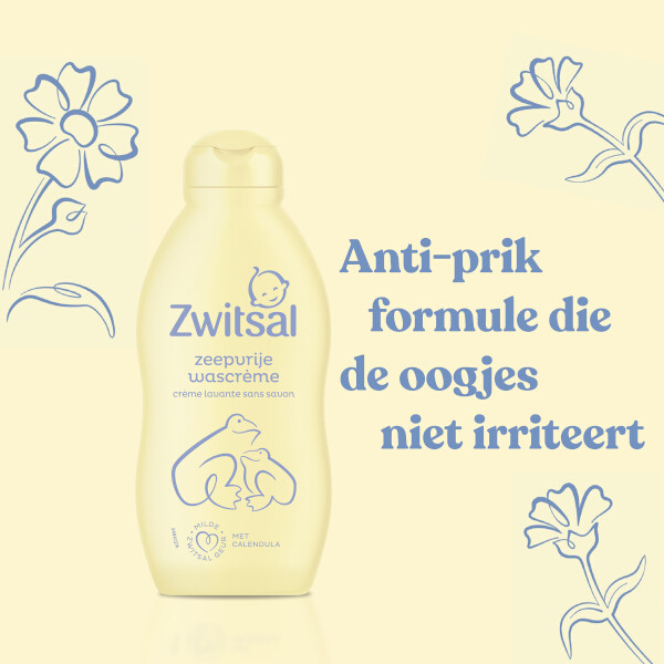 Aanbieding: Zwitsal Zeepvrije Wascrème (6 stuks à 200 ml) SZW00117 - 5