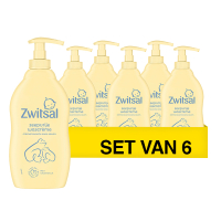 Aanbieding: Zwitsal Zeepvrije Wascrème (6 stuks á 400 ml) SZW00137