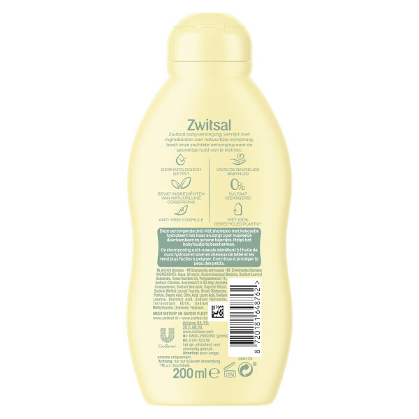 Zwitsal Anti-Klit Shampoo (200 ml) SZW00096 - 2