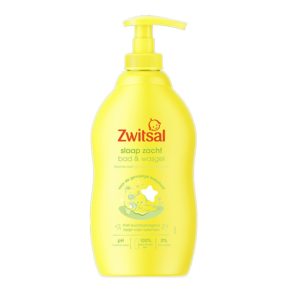 Zwitsal Bad en Wasgel Eucalyptus (400 ml) SZW00030 Zwitsal Bad en Wasgel Eucalyptus (400 ml) SZW00030 - 1