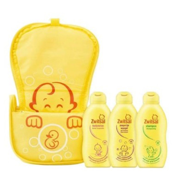 Zwitsal Geschenkset (shampoo, zeepvrije wasgel & bodylotion 75 ml) SZW00151 - 1