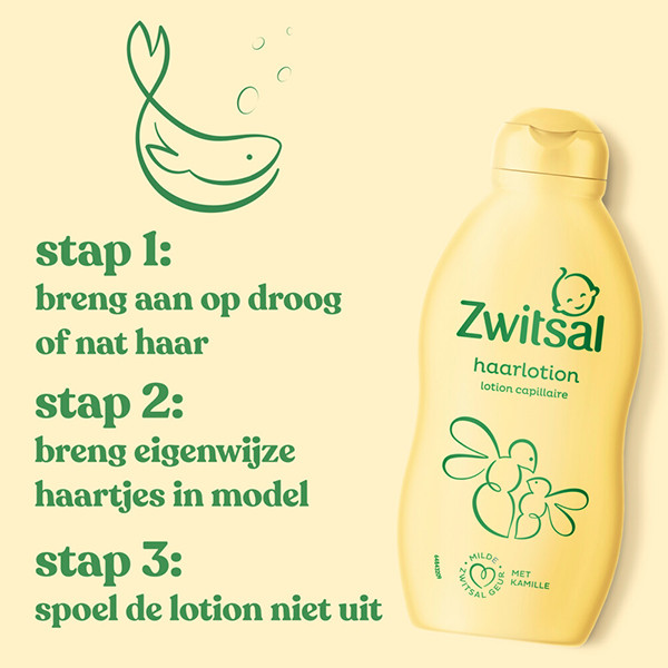 Zwitsal Goedemorgen Haarlotion (200 ml) SZW00008 - 4