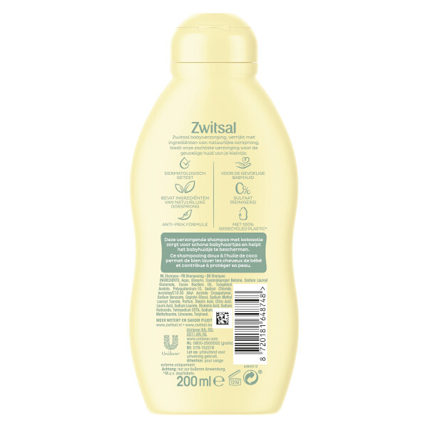 Zwitsal Shampoo (200 ml) SZW00092 - 2