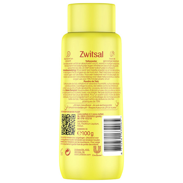 Zwitsal Talkpoeder (100 gr)  SZW00088 - 2