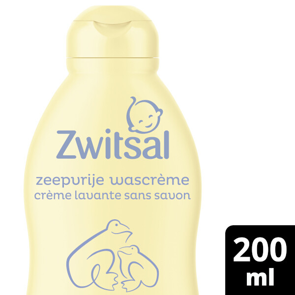 Zwitsal Zeepvrije Wascrème (200 ml) SZW00116 - 5