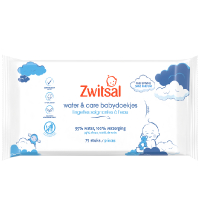 Zwitsal billendoekjes Water & Care (75 stuks)  SZW00078