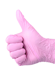 Soft nitril handschoenen
