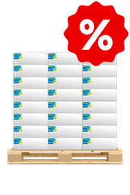 Palletdeals Papieren rollen