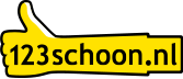 123schoon - Schoonmaakmiddelen en Schoonmaakartikelen - Homepage logo