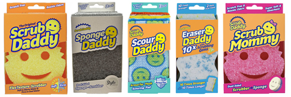 Scrub Daddy Colors Sponges (4 ct.) - Sam's Club