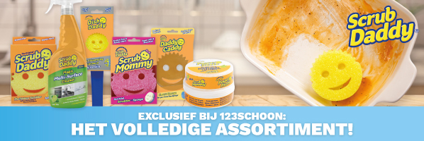 Volledig assortiment van Scrub Daddy