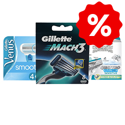 Scheermesjes aanbieding