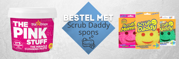 Bestel met Scrub Daddy