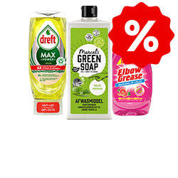 Afwasmiddel aanbieding