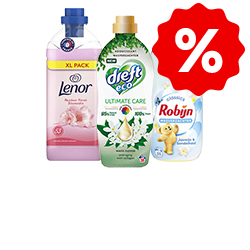 Wasverzachter aanbieding