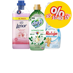 Wasverzachter aanbieding