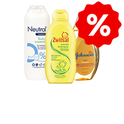 Baby shampoo aanbieding