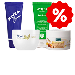 Bodycrème aanbieding