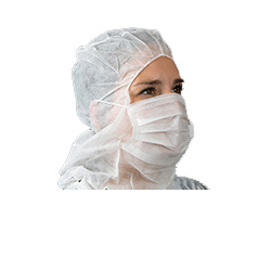  Beschermkap met mondmasker 