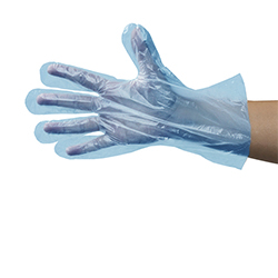 Blauwe HDPE handschoenen